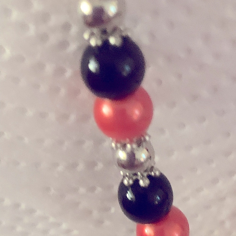 Festive Fall Pumpkin Beaded Bracelet Adjustable Handmade NEW Cute - Picture 4 of 8